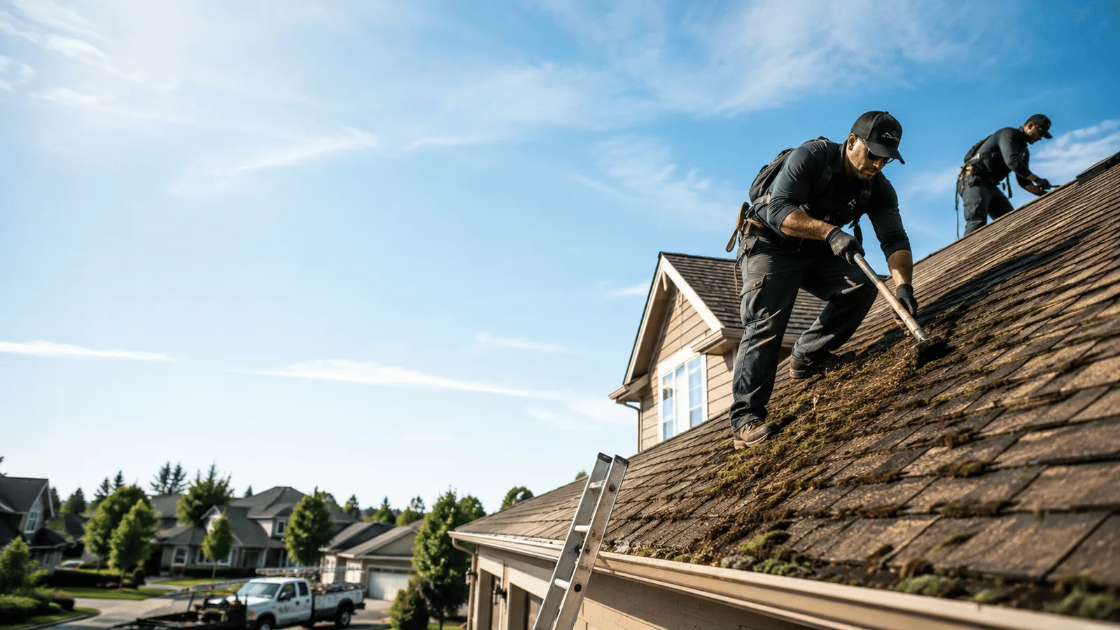 Roof Moss Removal in Loda, IL near me
